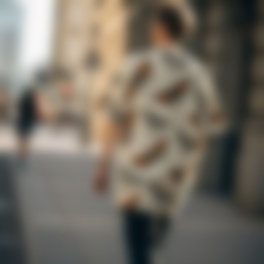 House range, shown out of focus
